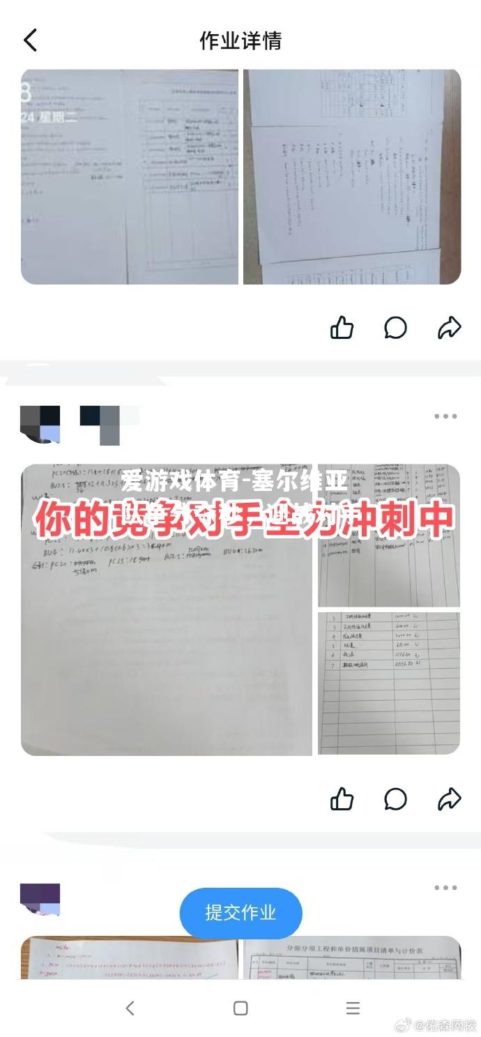 爱游戏体育-塞尔维亚队争分夺秒，迎战对手